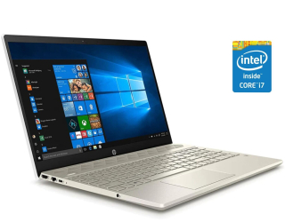 БУ Ноутбук Б-клас HP Pavilion 15-cs2047ur / 15.6&quot; (1920x1080) IPS / Intel Core i7-8565u (4 (8) ядра по 1.8-4.6 GHz) / 8 GB DDR4 / 256 GB SSD / nVidia GeForce Mx250, 2 GB GDDR5, 64-bit / NoWebCam из Европы в Харкові