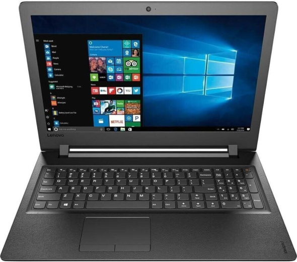 Ноутбук Lenovo IdeaPad 110-15ISK / 15.6&quot; (1366x768) TN / Intel Core i3-6100U (2 (4) ядра по 2.3 GHz) / 8 GB DDR4 / 240 GB SSD / Intel HD Graphics 520 / WebCam / Win 10 Pro - 2