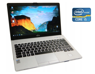 БУ Ультрабук Fujitsu LifeBook S935 / 13.3 &quot; (1920x1080) IPS / Intel Core i5-5200U (2 (4) ядра 2.2 - 2.7 GHz) / 8 GB DDR3 / 500 Gb HDD / Intel HD Graphics 5500 / WebCam / Win 10 Pro из Европы в Харкові