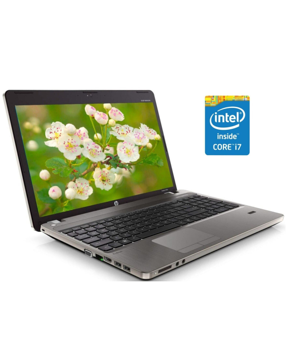 Ноутбук Б-класс HP ProBook 4530s / 15.6&quot; (1366x768) TN / Intel Core i7-2670QM (4 (8) ядра по 2.2 - 3.1 GHz) / 8 GB DDR3 / 240 GB SSD / AMD Radeon HD 7470M, 1 GB DDR3, 64-bit / WebCam / DVD-ROM / Win 10 Pro - 1