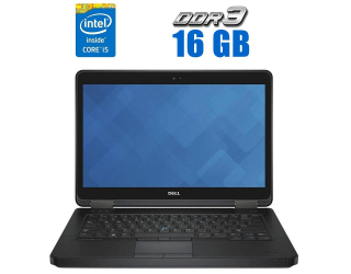 БУ Ноутбук Б-клас Dell Latitude E5440 / 14&quot; (1600x900) TN / Intel Core i5-4310U (2 (4) ядра по 2.0 - 3.0 GHz) / 16 GB DDR3 / 256 GB SSD / Intel HD Graphics 4400 / WebCam / Win 10 из Европы в Харкові
