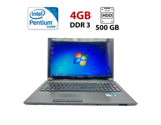 БУ Ноутбук Lenovo B570 / 15.6&quot; (1366x768) TN / Intel Pentium B950 (2 ядра по 2.1 GHz) / 4 GB DDR3 / 500 Gb HDD / Intel HD Graphics 2000 / WebCam из Европы в Харкові