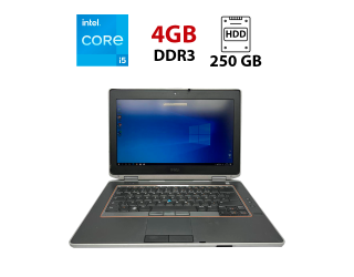 БУ Ноутбук Dell Latitude E6420 / 14&quot; (1600x900) TN / Intel Core i5-2540M (2 (4) ядра по 2.6 - 3.3 GHz) / 4 GB DDR3 / 250 GB HDD / Intel HD Graphics 3000 / WebCam из Европы в Харкові