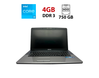 БУ Ноутбук Medion Akoya E7220 / 17.3&quot; (1600x900) TN / Intel Core i3-2310M (2 (4) ядра по 2.1 GHz) / 4 GB DDR3 / 750 GB HDD / Intel HD Graphics 3000 / WebCam / АКБ відсутній из Европы в Харкові