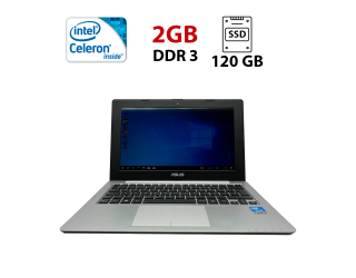 БУ Ноутбук Asus X201 EP / 11.6&quot; (1366х768) TN LED / Intel Celeron 847 (2 ядра по 1.1 GHz) / 2 GB DDR3 / 120 GB SSD / WebCam из Европы в Харкові
