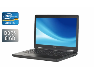 БУ Ноутбук Dell Latitude E5540 / 15.6&quot; (1366x768) TN / Intel Core i5-4300U (2 (4) ядра по 1.9 - 2.9 GHz) / 8 GB DDR3 / 256 GB SSD / nVidia GeForce GT 720M, 2 GB DDR3, 64-bit / WebCam / Windows 10 из Европы в Харькове