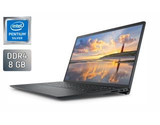 БУ Ноутбук Б-клас Dell Inspiron 15 3510 / 15.6&quot; (1920x1080) WVA / Intel Pentium Silver N5030 (4 ядра по 1.1-3.1 GHz) / 8 GB DDR4 / 256 GB SSD / Intel UHD Graphics 605 / WebCam / Windows 10 из Европы в Харкові