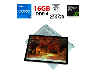 БУ Ігровий ноутбук Microsoft Surface Book 2 / 15.6&quot; (3840х2160) IPS Touch / Intel Core i7-8650U (4 (8) ядра по 1.9 - 4.2 GHz) / 16 GB DDR4 / 256 GB SSD / nVidia GeForce GTX 1060, 6 GB GDDR5, 192-bit / WebCam из Европы в Харкові