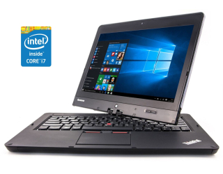 БУ Нетбук-трансформер Lenovo ThinkPad Twist S230u / 12.5&quot; (1366x768) IPS Touch / Intel Core i7-3517U (2 (4) ядра по 1.9 - 3.0 GHz) / 8 GB DDR3 / 128 GB SSD / Intel HD Graphics 4000 / WebCam / Win 10 Pro из Европы в Харкові