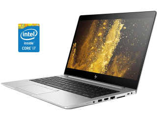 БУ Ноутбук HP EliteBook 840 G4 / 14&quot; (1920x1080) TN / Intel Core i7-7600U (2 (4) ядра по 2.8 - 3.9 GHz) / 8 GB DDR4 / 256 GB SSD / Intel HD Graphics 620 / WebCam / Win 10 Pro из Европы в Харькове