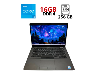 БУ Ультрабук Dell Latitude 5400 / 14&quot; (1920x1080) IPS / Intel Core i5-8365U (4 (8) ядра по 1.6 - 4.1 GHz) / 16 GB DDR4 / 256 GB SSD M.2 / Intel UHD Graphics 620 / WebCam / Windows 11Pro из Европы в Харькове