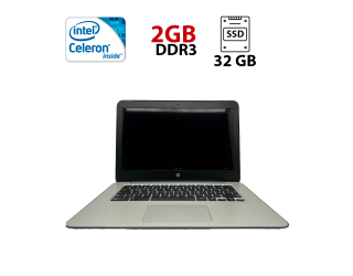 БУ Ноутбук HP Chromebook 14 G4 / 14&quot; (1366x768) TN / Intel Celeron N2840 (2 ядра по 2.16 - 2.58 GHz) / 2 GB DDR3 / 32 GB eMMC / Intel HD Graphics / WebCam из Европы в Харькове