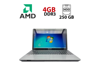 БУ Ноутбук Б-клас Packard Bell EG70 / 17.3&quot; (1600x900) TN / AMD E-300 (2 ядра по 1.3 GHz) / 4 GB DDR3 / 250 GB HDD / AMD Radeon HD 6310 Graphics / WebCam из Европы в Харкові