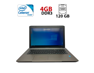 БУ Ноутбук Medion Akoya E7226 / 17.3&quot; (1600x900) TN / Intel Celeron N2930 (4 (4) ядра по 2.16 GHz) / 4 GB DDR3 / 120 GB SSD / Intel HD Graphics / WebCam из Европы в Харкові