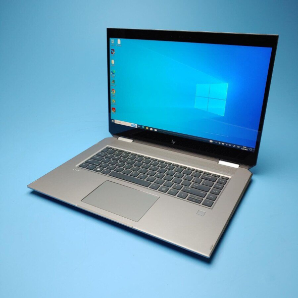 Мобільна робоча станція HP ZBook Studio x360 G5/ 15.6 &quot; (1920x1080) IPS Touch / Intel Xeon E-2176m (6 (12) ядра по 2.7 - 4.4 GHz) / 16 GB DDR4 / 512 GB SSD / nVidia Quadro P1000, 4 GB GDDR5, 128-bit / WebCam / Win 10 Pro - 2