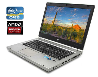 БУ Ноутбук HP EliteBook 8460p / 14&quot; (1600x900) TN / Intel Core i5-2520M (2 (4) ядра по 2.5 - 3.2 GHz) / 8 GB DDR3 / 500 Gb HDD / AMD Radeon HD 6470M, 1GB DDR3, 64-bit / WebCam / DVD-ROM из Европы в Харкові