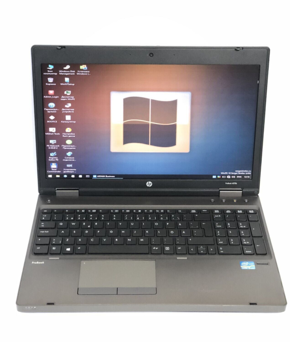 Ноутбук HP ProBook 6570b / 15.6&quot; (1600x900) TN / Intel Core i5-3340M (2 (4) ядра по 2.7 - 3.4 GHz) / 8 GB DDR3 / 500 Gb HDD / AMD Radeon HD 7570M, 1 GB GDDR5, 64-bit / WebCam / DVD-ROM - 2