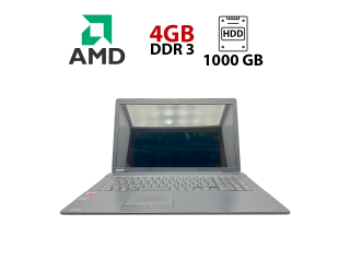 БУ Ноутбук Toshiba Satellite C70D-B / 15.6&quot; (1600x900) TN / AMD A4-6210 (4 ядра по 1.8 GHz) / 4 GB DDR3 / 1000 Gb HDD / AMD Radeon R3 Graphics / WebCam / АКБ не тримає из Европы в Харкові