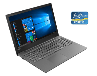 БУ Ноутбук Lenovo V330-15IKB / 15.6 &quot; (1920x1080) IPS / Intel Core i5 - 7200U (2 (4) ядра по 2.5-3.1 GHz) / 8 GB DDR4 / 240 GB SSD / Intel UHD Graphics 620 / WebCam / Win 10 Pro из Европы