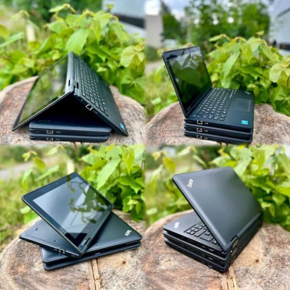 Нетбук-трансформер Lenovo ThinkPad Yoga 11e / 11.6&quot; (1366x768) TN Touch / Intel Celeron N3450 (4 ядра по 1.1 - 2.2 GHz) / 4 GB DDR3 / 128 GB SSD / Intel HD Graphics 500 / WebCam / Win 10 Pro - 9