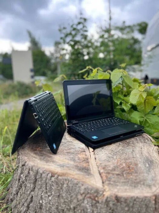 Нетбук-трансформер Lenovo ThinkPad Yoga 11e / 11.6&quot; (1366x768) TN Touch / Intel Celeron N3450 (4 ядра по 1.1 - 2.2 GHz) / 4 GB DDR3 / 128 GB SSD / Intel HD Graphics 500 / WebCam / Win 10 Pro - 2