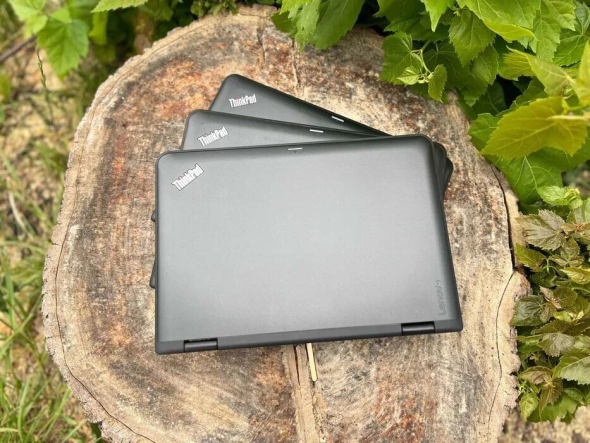 Нетбук-трансформер Lenovo ThinkPad Yoga 11e / 11.6&quot; (1366x768) TN Touch / Intel Celeron N3450 (4 ядра по 1.1 - 2.2 GHz) / 4 GB DDR3 / 128 GB SSD / Intel HD Graphics 500 / WebCam / Win 10 Pro - 8