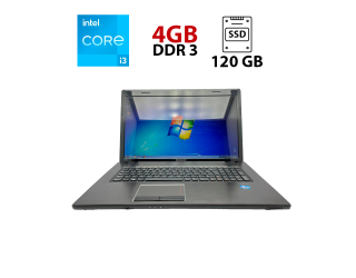 БУ Ноутбук Lenovo G770 / 17.3&quot; (1600x900) TN / Intel Core i3-2330M (2 (4) ядра по 2.2 GHz) / 4 GB DDR3 / 120 GB SSD / Intel HD Graphics 3000 / WebCam из Европы в Харькове