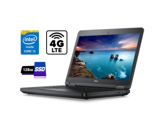 БУ Ноутбук Dell Latitude E5440 / 14&quot; (1366x768) TN / Intel Core i5-4310U (2 (4) ядра по 2.0 - 3.0 GHz) / 8 GB DDR3 / 128 GB SSD / Intel HD Graphics 4400 / WebCam / DVD - RW / HDMI / 4G LTE из Европы