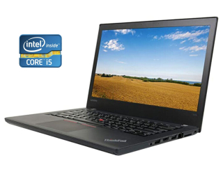 БУ Ультрабук Lenovo ThinkPad T470 / 14&quot; (1920x1080) IPS / Intel Core i5-6300U (2 (4) ядра по 2.4 - 3.0 GHz) / 16 GB DDR4 / 480 GB SSD / Intel HD Graphics 520 / Win 10 Pro из Европы