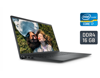 БУ Ноутбук Dell Inspiron 15 3511 / 15.6&quot; (1920x1080) IPS / Intel Core i7-1165G7 (4 (8) ядра по 2.8 - 4.7 GHz) / 16 GB DDR4 / 480 GB SSD / Intel Iris Xe Graphics / WebCam / Windows 10 из Европы