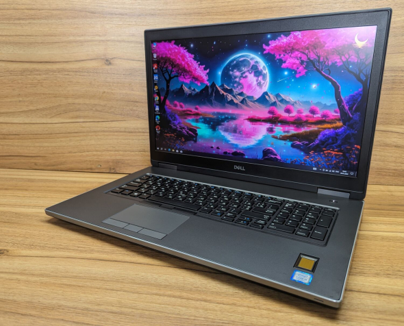 Мобільна робоча станція Dell Precision 7740 / 17.3 &quot; (1920x1080) IPS / Intel Core i5-9400h (4 (8) ядра по 2.5 - 4.3 GHz) / 32 GB DDR4 / 256 GB SSD + 500 GB SSD / nVidia Quadro RTX 3000, 6 GB GDDR6, 192-bit / Fingerprint / Windows 10 - 5