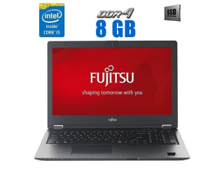 БУ Ультрабук Fujitsu LifeBook U938/ 13.3 &quot; (1920x1080) IPS / Intel Core i5-8250U (4 (8) ядра по 1.6 - 3.4 GHz) / 8 GB DDR4 / 256 GB SSD / Intel UHD Graphics 620 / WebCam из Европы в Харкові