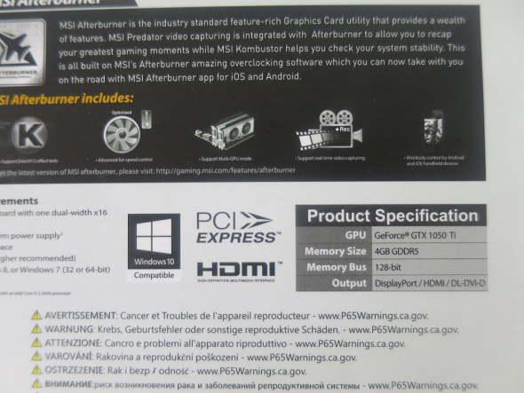 Комп'ютер Lenovo ThinkCentre M93 SFF Intel Core i5-4570 8GB RAM 320GB HDD + нова GTX 1050TI 4GB - 6