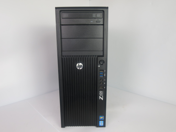 Сервер WORKSTATION HP Z420 6xCORE XEON E5-1650 3.2Ghz 32DDR3 500GB HDD 240 GB SSD + Radeon RX 580 8GB - 5
