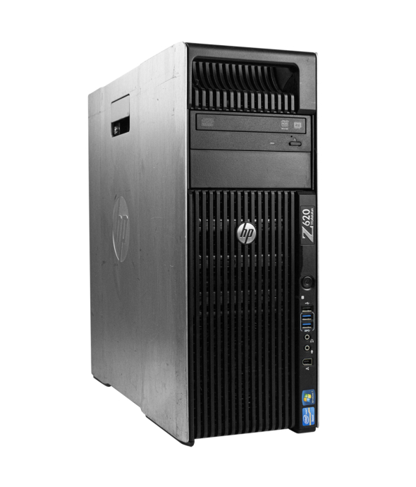 Сервер HP Z620 WorkStation 2*XEON E5 2620 32GB RAM 240GB SSD 1TB HDD + NVIDIA GTX 1650 4GB - 1