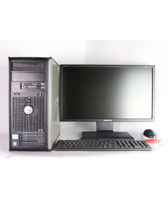 DELL 780 Core 2 Duo E8400 3.0GHZ 4GB RAM 160GB HDD + 23&quot; Samsung 2343NW 2K - 1