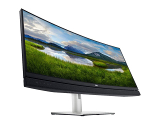 БУ Изогнутый монитор 34" Dell C3422WE UltraWQHD IPS Curved HDMI/DisplayPort из Европы в Харькове