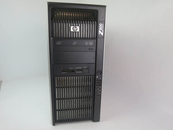 HP WORKSTATION Z800 2 четырех ядерных Intel Xeon E5620 2.53GHz 32GB RAM 2 x 500GB HDD + Radeon RX 580 8GB - 3
