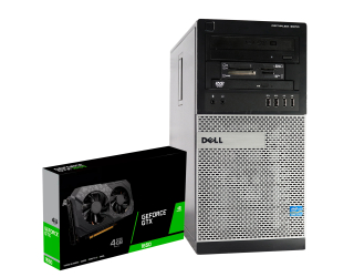 БУ Системний блок Dell OptiPlex 9010 Tower Intel Core i7-3770 16Gb RAM 500Gb HDD + нова GeForce GTX 1650 4GB из Европы в Харкові