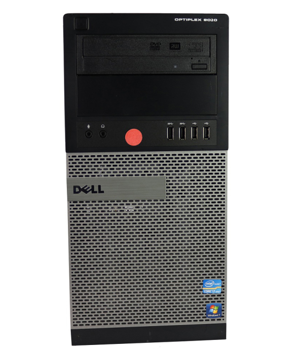 DELL 9020 Tower 4x ядерний Core I7 4770 8GB RAM 320HDD - 1