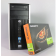 HP COMPAQ ELITE 8200 MT 4х ядерный Core I7 2600 8GB RAM 320GB HDD + Новая GeForce GT1030 2GB - 1