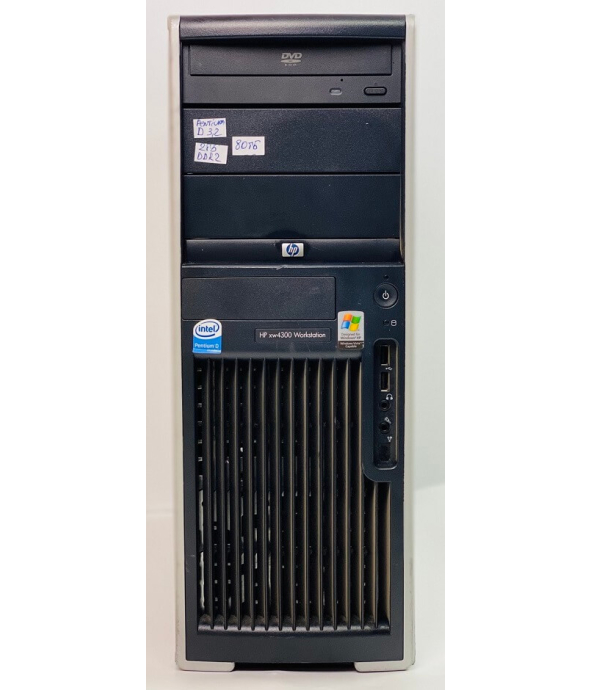 HP Workstation xw4300 2xCORE Intel Pentium D 3.2GHz 2GB RAM 80GB HDD - 1