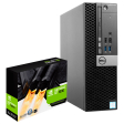 Системный блок Dell OptiPlex 3040 Desktop SFF Intel Core i5-6500 8Gb RAM 500Gb HDD + Новая GeForce GT 1030 2Gb - 1