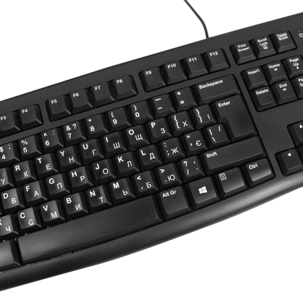 Проводная клавиатура Logitech K120 USB - 4