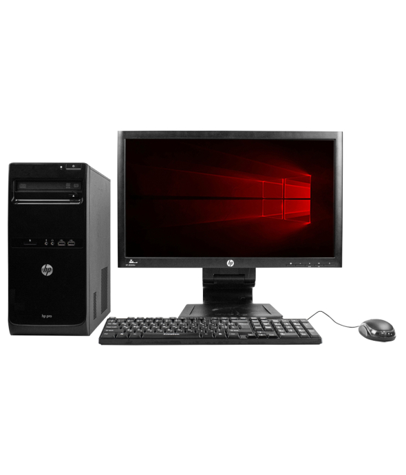 Системный блок HP Pro 3500 Intel Core I3 3240 8GB RAM 500GB HDD + Монитор z2330 - 1