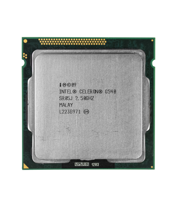 Процессор Intel® Celeron® G540 (2 МБ кэш-памяти, тактовая частота 2,50 ГГц) - 1