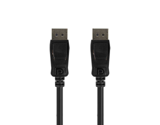 БУ Кабель DisplayPort-DisplayPort 1.8M Black из Европы в Харкові