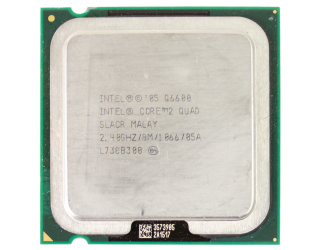 БУ Процесор Intel® Core™2 Quad Q6600 (8 МБ кеш-пам'яті, тактова частота 2,40 ГГц) из Европы в Харкові
