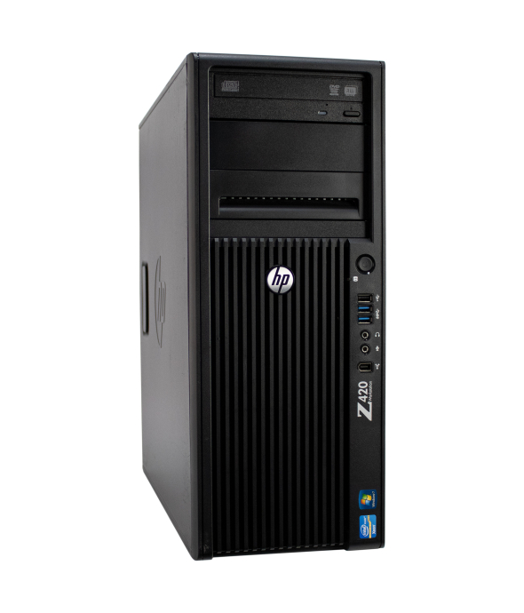 Робоча станція HP WorkStation Z420 Intel Xeon E5-1650 32Gb RAM 120 SSD + 250 HDD + 250 HDD - 1