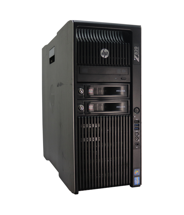 Рабочая станция HP WorkStation Z820 Intel Xeon E5-2640 32Gb RAM 512Gb SSD - 1